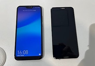 今回は Androidスマホ です。 HUAWEI P20 LITE の画面交換修理です。のイメージ